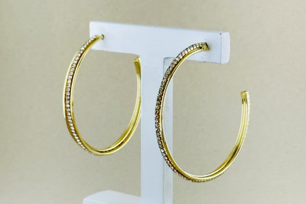 ARGOLA BANHO DOURADO