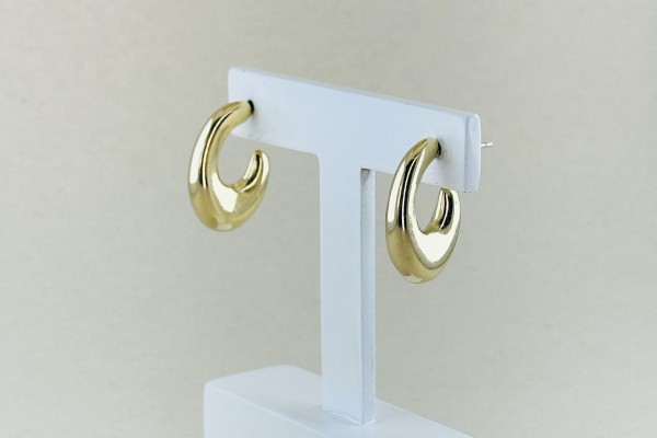 ARGOLA BANHO DOURADO