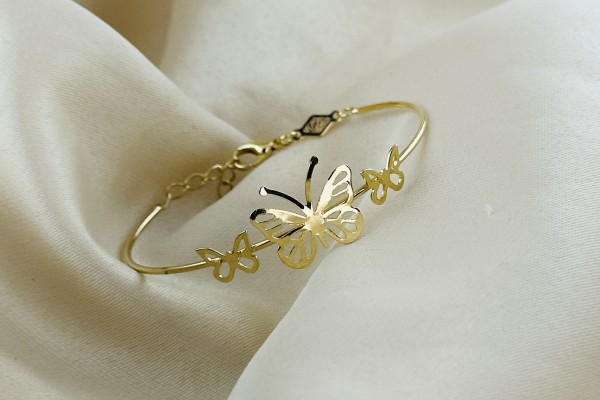 BRACELETE BANHO DOURADO