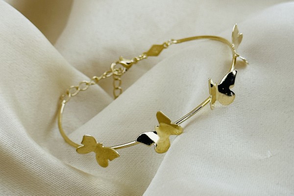 BRACELETE BANHO DOURADO