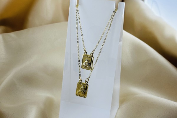 ESCAPULARIO BANHO DOURADO