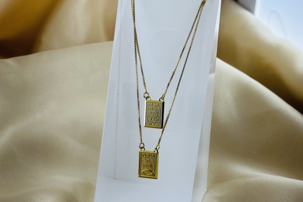 ESCAPULARIO BANHO DOURADO