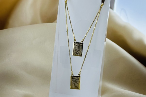 ESCAPULARIO BANHO DOURADO