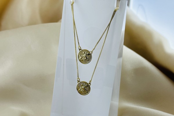 ESCAPULARIO BANHO DOURADO