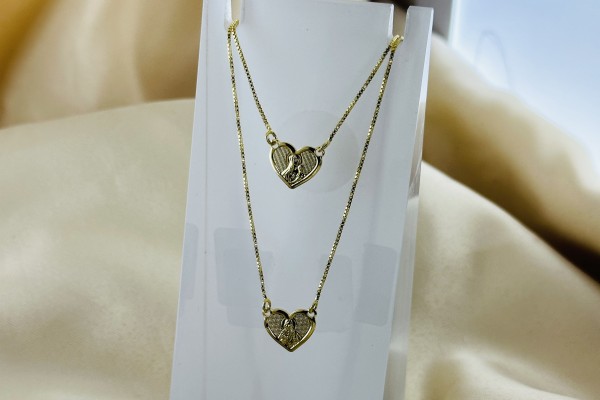 ESCAPULARIO BANHO DOURADO