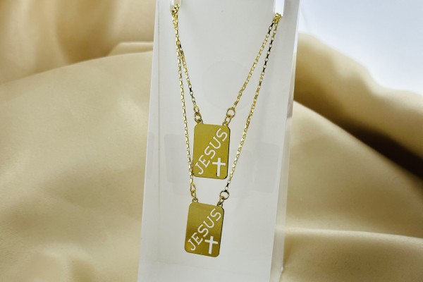 ESCAPULARIO BANHO DOURADO