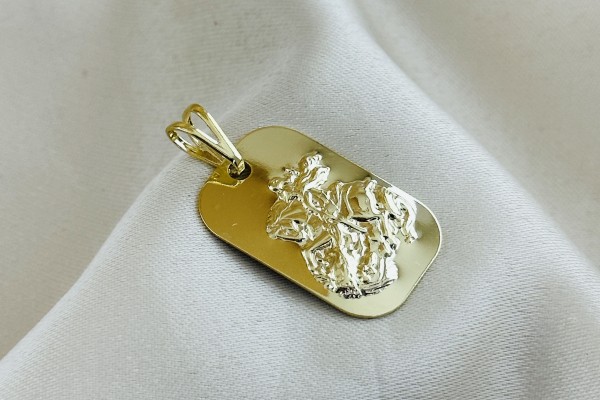 PINGENTE BANHO DOURADO