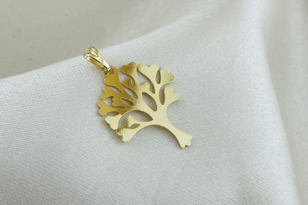 PINGENTE BANHO DOURADO