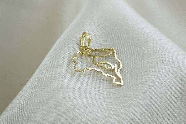 PINGENTE BANHO DOURADO