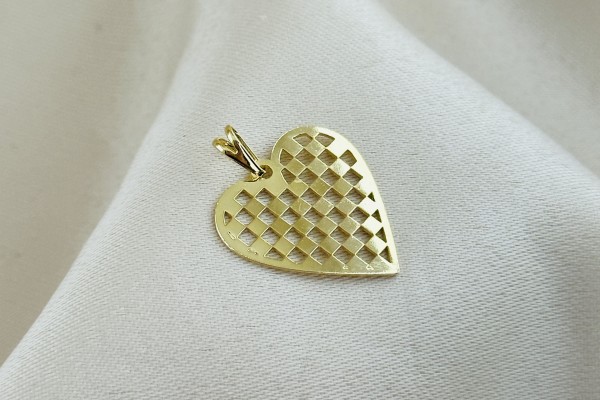 PINGENTE BANHO DOURADO