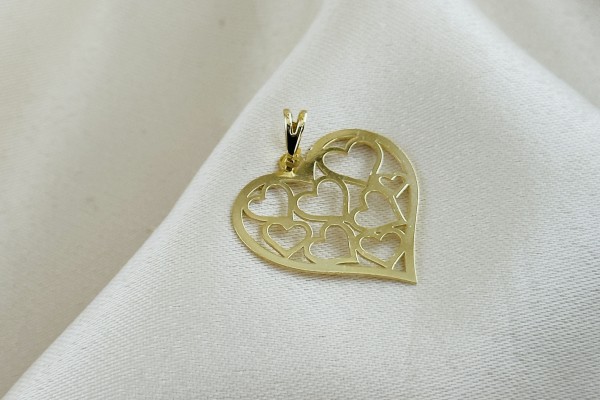 PINGENTE BANHO DOURADO
