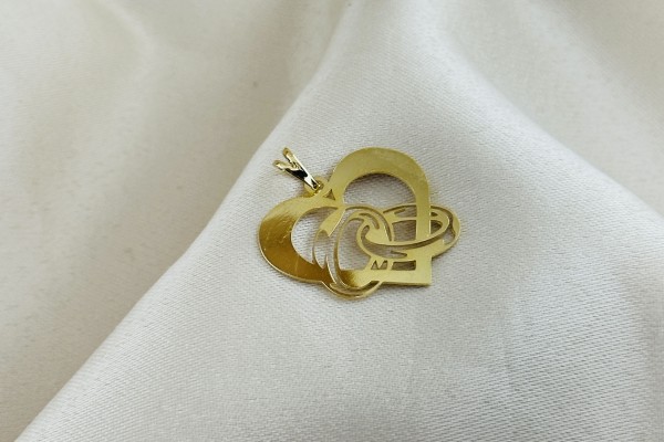 PINGENTE BANHO DOURADO