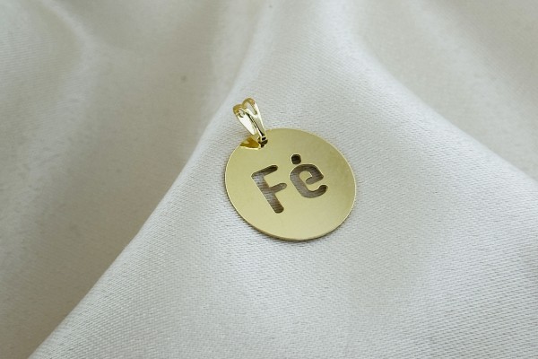 PINGENTE BANHO DOURADO