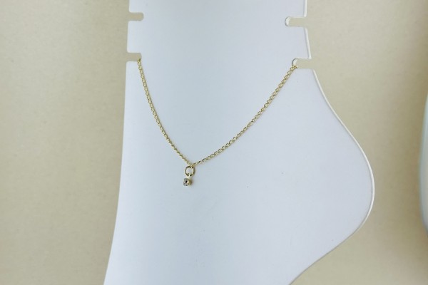 TORNOZELEIRA BANHO DOURADO