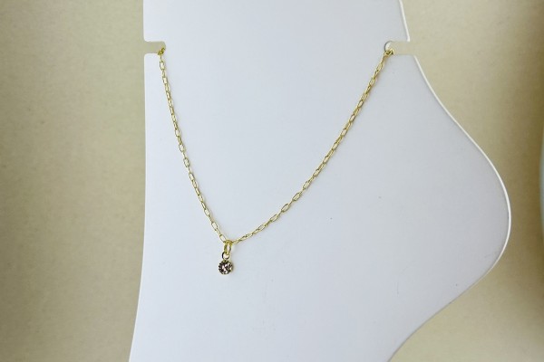 TORNOZELEIRA BANHO DOURADO