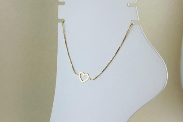 TORNOZELEIRA BANHO DOURADO