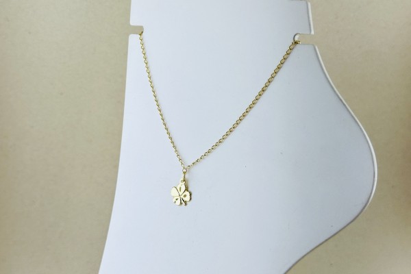 TORNOZELEIRA BANHO DOURADO