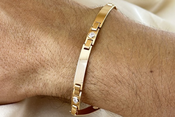 PULSEIRA MASCULINA FINE SEMIJOIAS