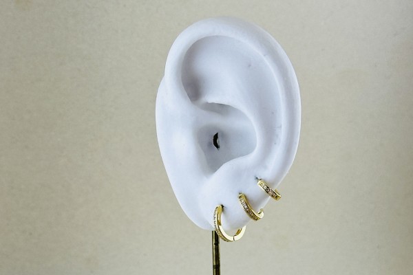 ARGOLA BANHO DOURADO