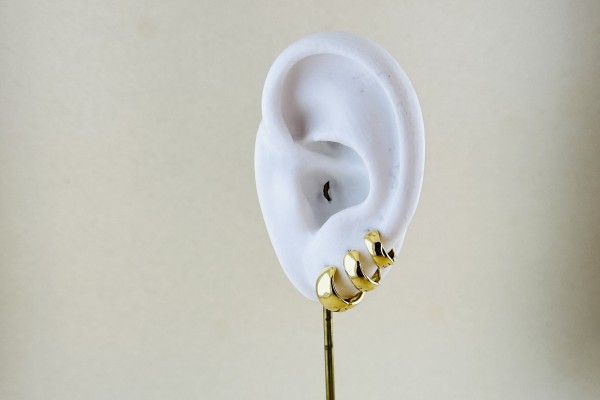 ARGOLA BANHO DOURADO