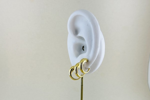 ARGOLA BANHO DOURADO