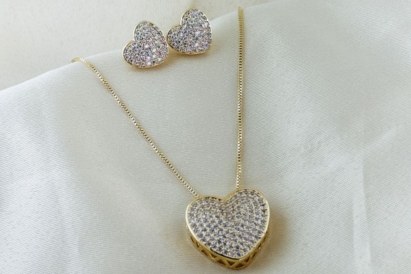 CONJUNTO FINE SEMIJOIAS