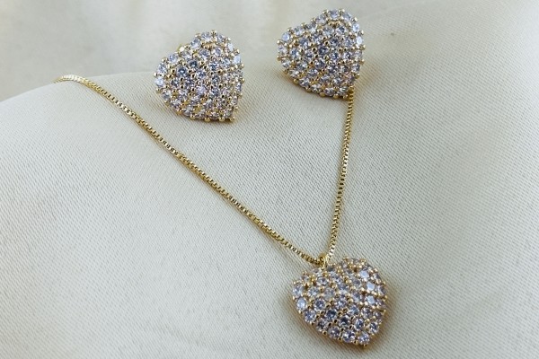 CONJUNTO FINE SEMIJOIAS