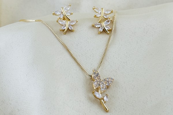 CONJUNTO FINE SEMIJOIAS