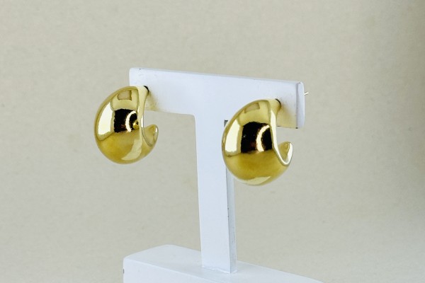ARGOLA BANHO DOURADO