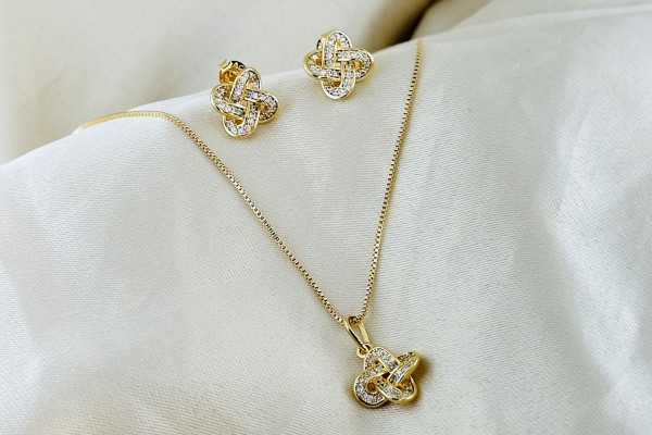 CONJUNTO FINE SEMIJOIAS