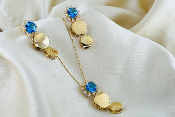 CONJUNTO FINE SEMIJOIAS