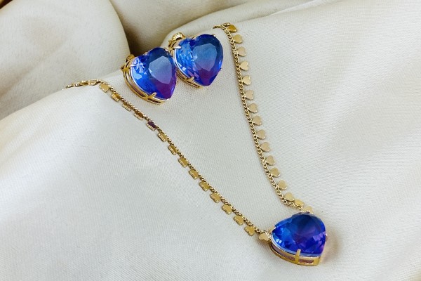 CONJUNTO FINE SEMIJOIAS