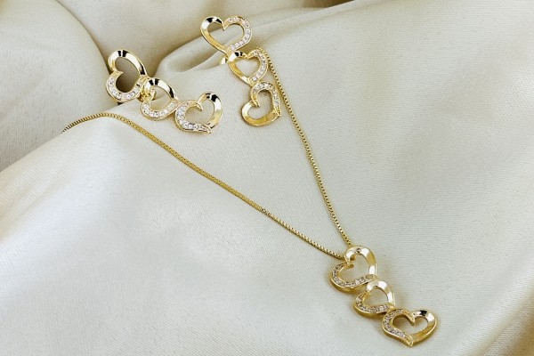 CONJUNTO FINE SEMIJOIAS