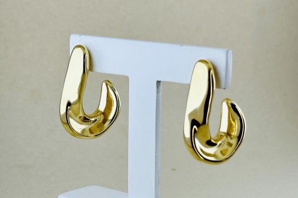 ARGOLA BANHO DOURADO