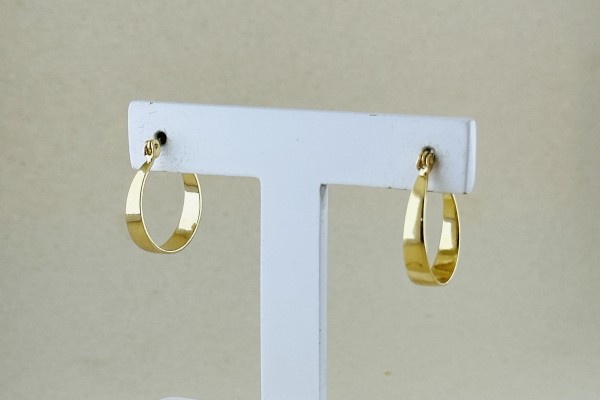 ARGOLA BANHO DOURADO