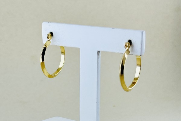 ARGOLA BANHO DOURADO