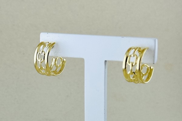 ARGOLA BANHO DOURADO