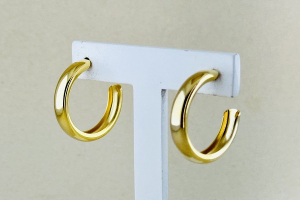 ARGOLA BANHO DOURADO