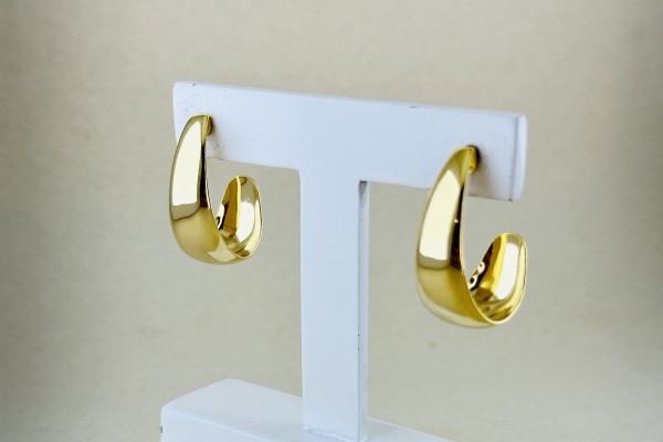 ARGOLA BANHO DOURADO