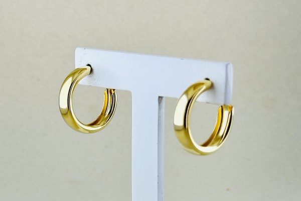 ARGOLA BANHO DOURADO