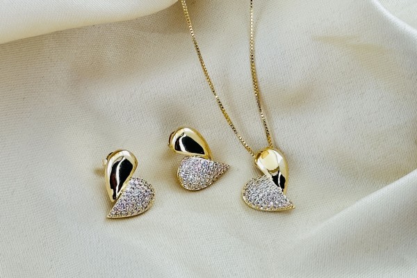 CONJUNTO FINE SEMIJOIAS