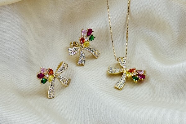 CONJUNTO FINE SEMIJOIAS