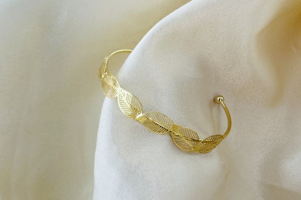 BRACELETE BANHO DOURADO