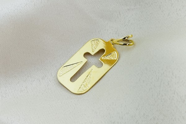 PINGENTE BANHO DOURADO