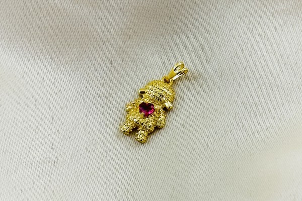 PINGENTE BANHO DOURADO