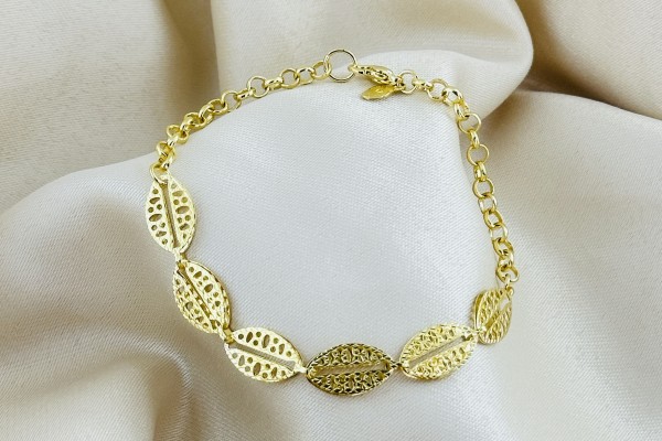 PULSEIRA FEMININA BANHO DOURADO