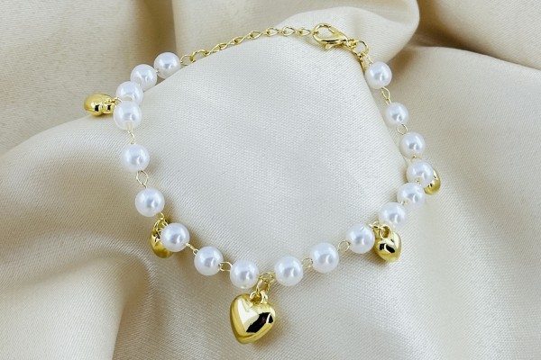 PULSEIRA FEMININA BANHO DOURADO