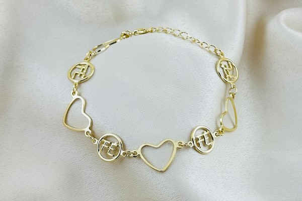 PULSEIRA FEMININA BANHO DOURADO