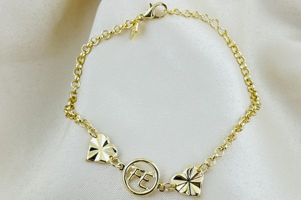 PULSEIRA FEMININA BANHO DOURADO