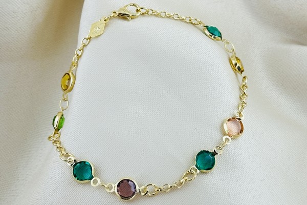 PULSEIRA FEMININA BANHO DOURADO